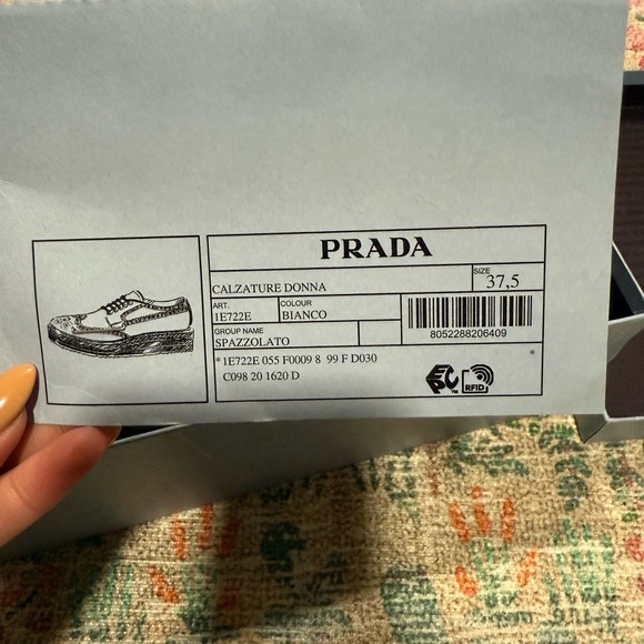 Prada white platforms - Picture 3 of 11